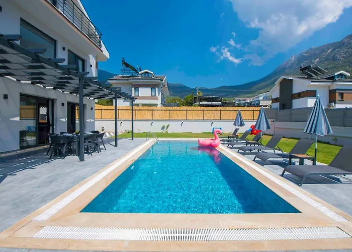 Vilă Bahar 2 Triplex Luxury New In Fethiye Oludeniz! Ovacık
