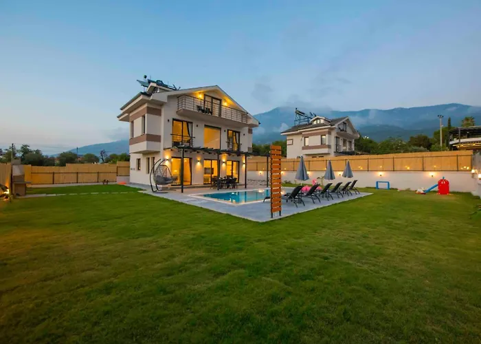 Vilă Bahar 2 Triplex Luxury New In Fethiye Oludeniz! Ovacık