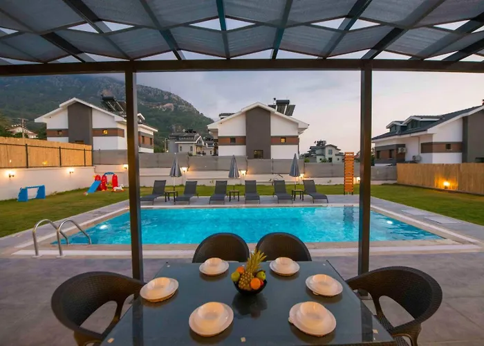 Vilă Bahar 2 Triplex Luxury New In Fethiye Oludeniz! Ovacık